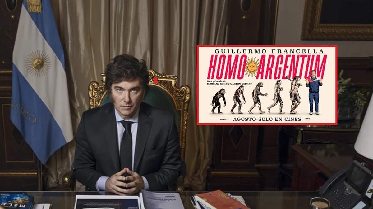 Milei almorzó con su Gabinete y proyectó la nueva película de Francella