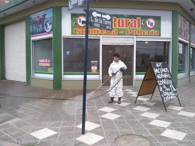 Neuquén Capital: vuelve la desinfección en zonas concurridas