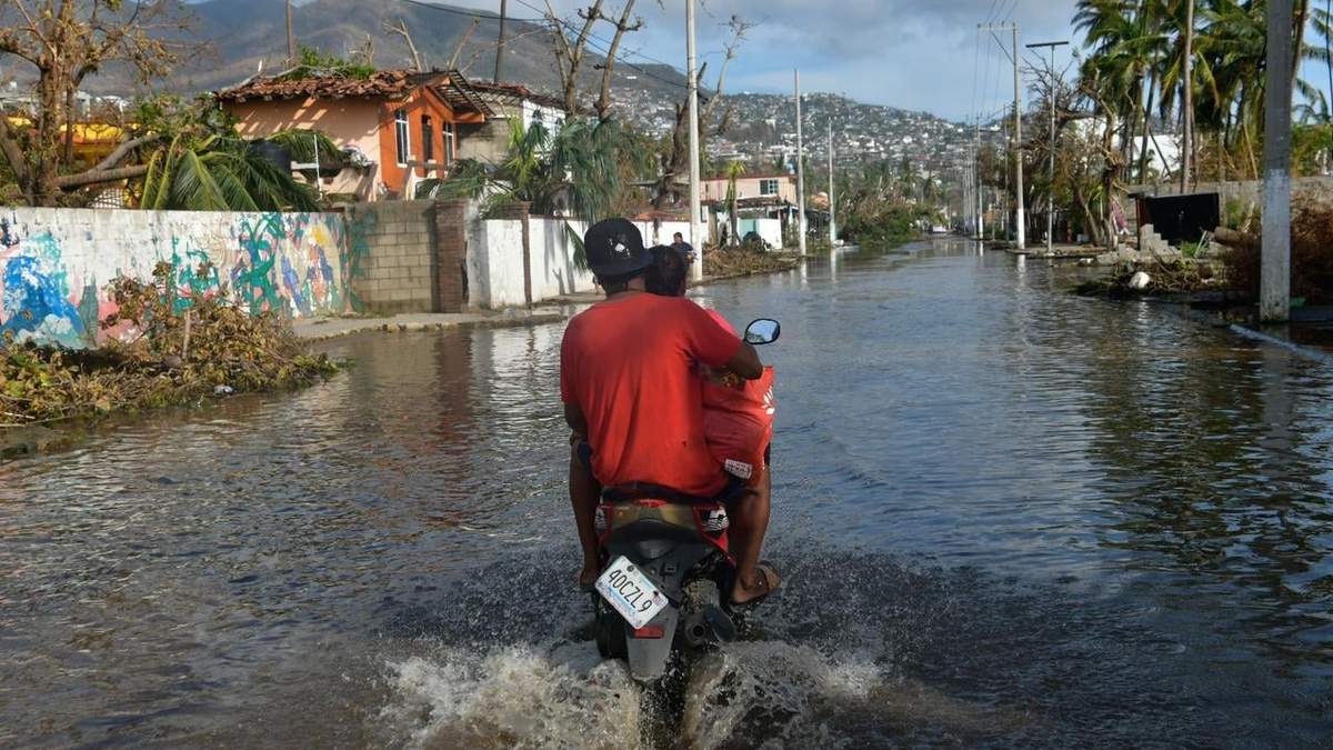 Inundaciones en Acapulco
