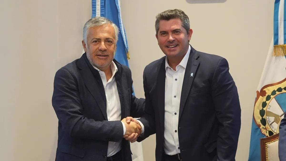 Alfredo Cornejo y su par de San Juan Marcelo Orrego.
