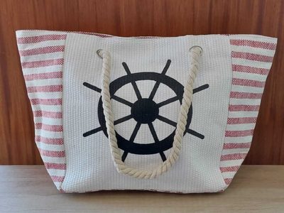 Hacé tu propio bolso playero low cost y súper canchero, con esta idea genial y en pocos minutos