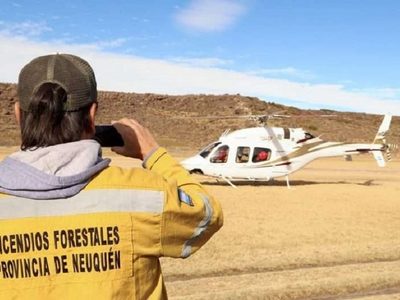 La Provincia dispone de cuatro helicópteros para actuar ante eventuales incendios forestales