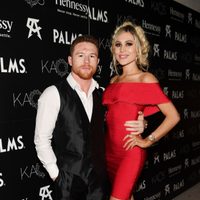 Elegancia a otro nivel: la impactante imagen de Canelo Álvarez y Fernanda Gómez en una lujosa fiesta