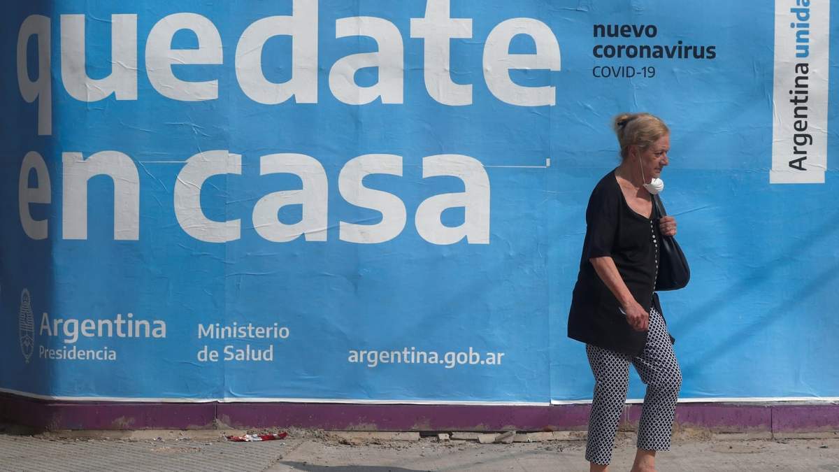 Coronavirus en Argentina. Fuente: (Twitter)