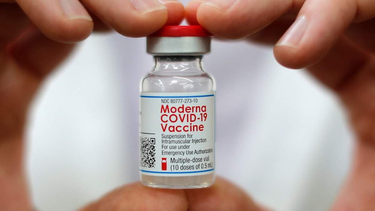 La vacuna contra el coronavirus de Moderna. Fuente: (Twitter)