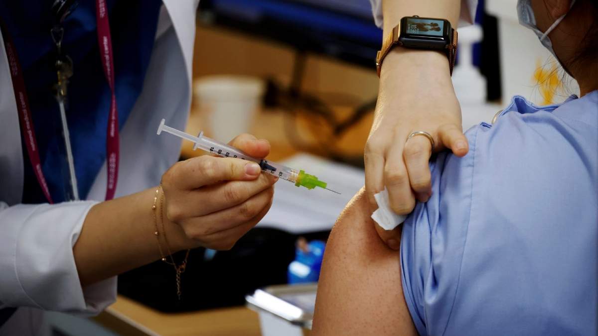 Vacunación contra el coronavirus. Fuente: (Twitter)