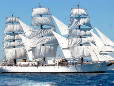 La Fragata Libertad será recibida por funcionarios de la Nación, en Mar del Plata