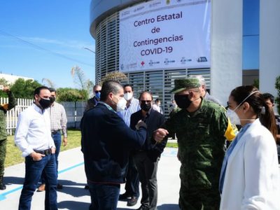 En Coahuila, 100 personas del sector salud contagiadas con covid-19