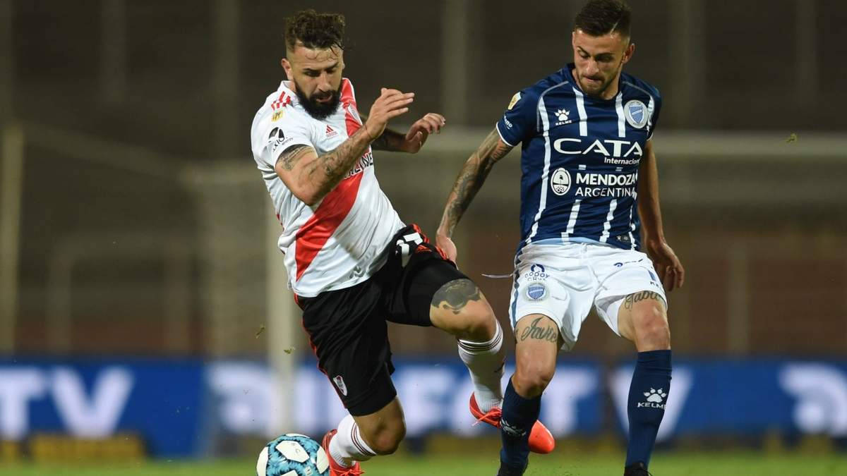 River vs. Godoy Cruz. Fuente: (Instagram)