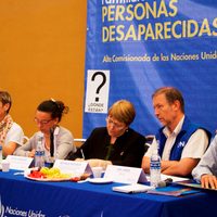 Se reúne Bachelet con familiares de desaparecidos en Monterrey y Saltillo