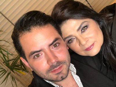 El hijo de Victoria Ruffo recuerda la aparición de la actriz en el programa de su padre. ¡Mirá!