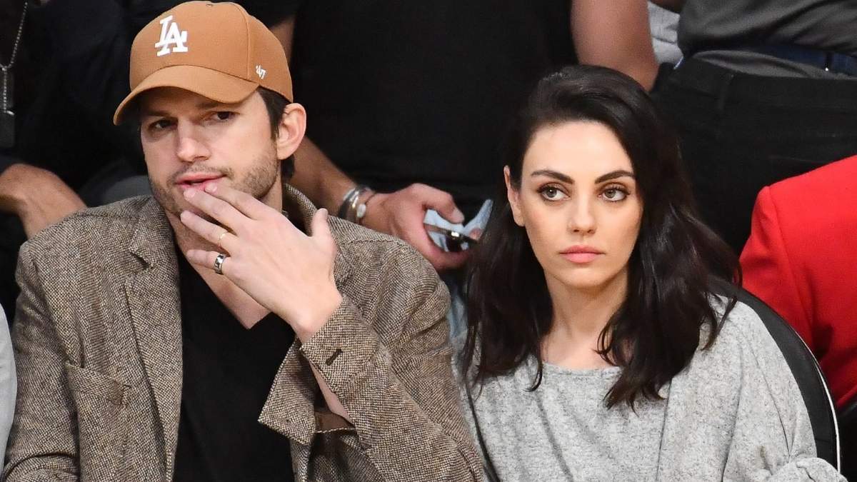 Ashton Kutcher y Mila Kunis. Fuente: (Instagram)