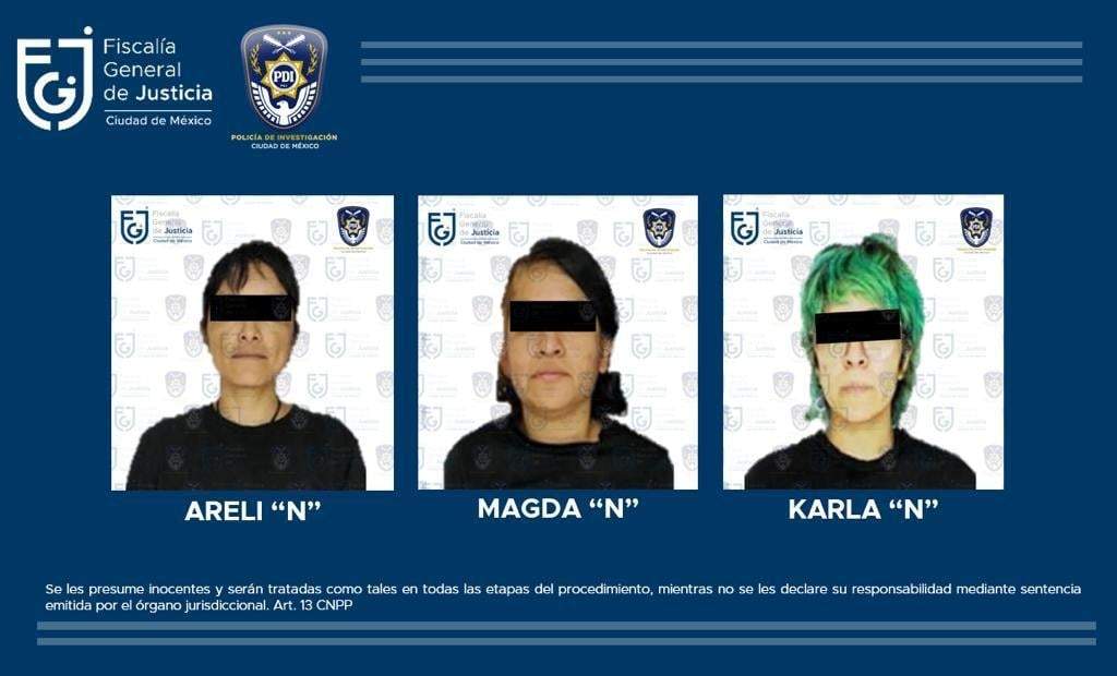 Jóvenes, identificadas como feministas del Bloque Negro