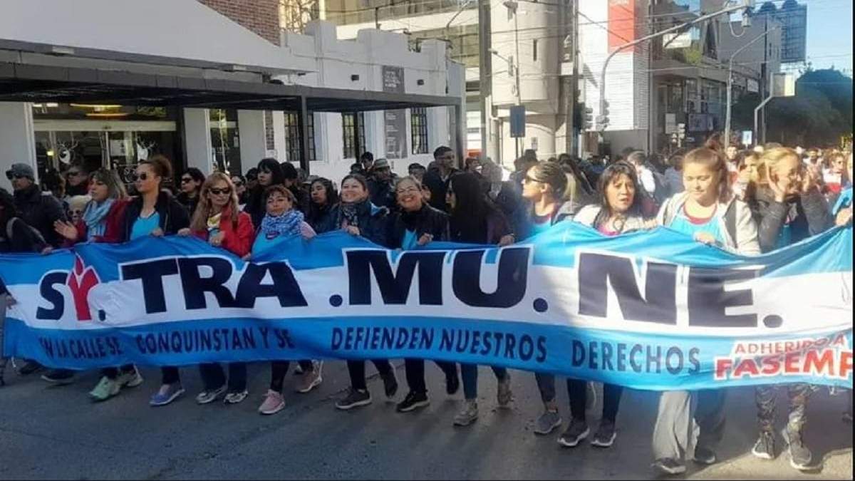 A pesar de las conversaciones, el gremio continúa con medidas de lucha. Fuente: (facebook)