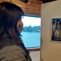 Arte en Silencio: la muestra fotográfica que inauguró en Villa Pehuenia