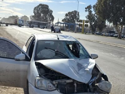 Se bajó del colectivo y murió atropellado cuando cruzaba la ruta 7