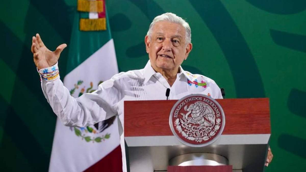 El presidente López Obrador en Veracruz