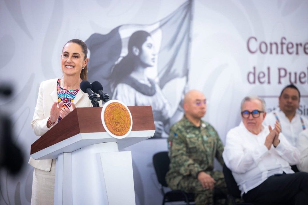 Gira de Sheinbaum Foto Gobierno del Estado de Sinaloa