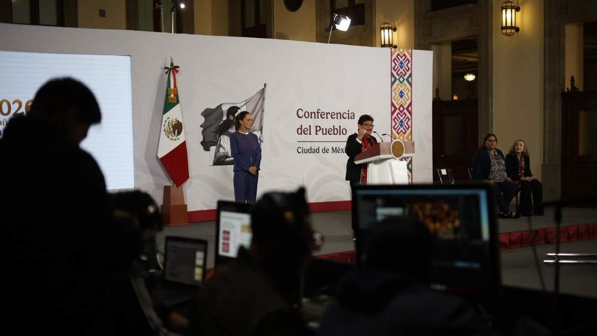 Conferencia de la presidenta Claudia Sheinbaum