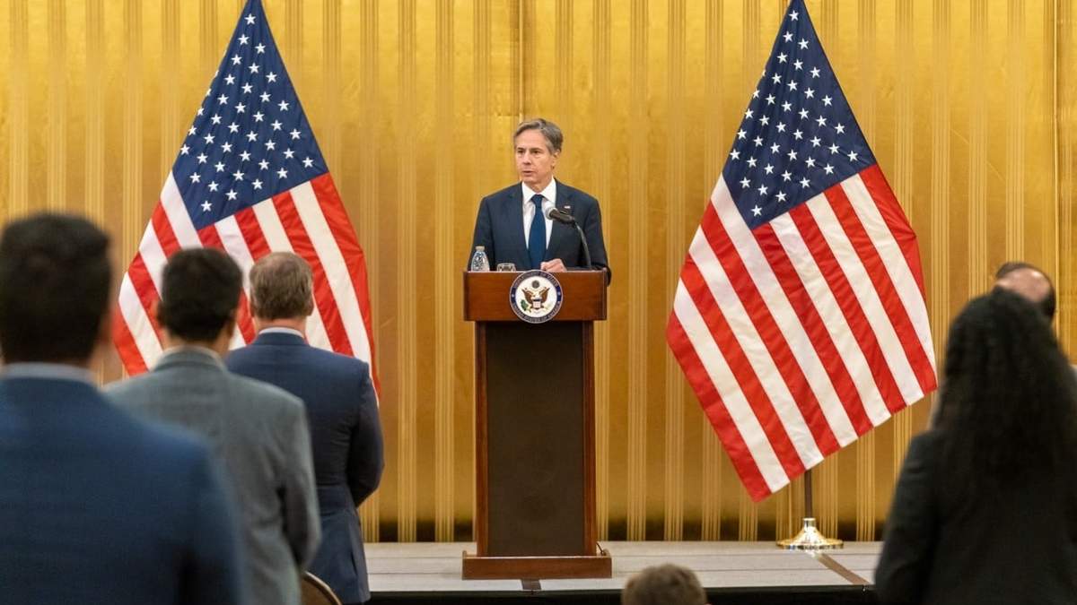 Antony Blinken está inmerso en una gira que le ha llevado por Qatar y ahora a Alemania