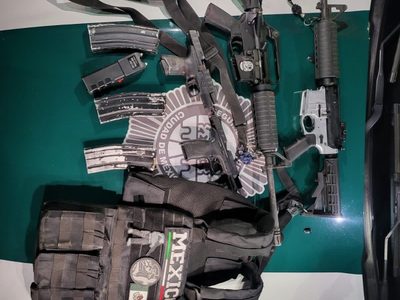 Detenidos en persecución entre Edomex y CDMX traían insignias del CJNG: García Harfuch