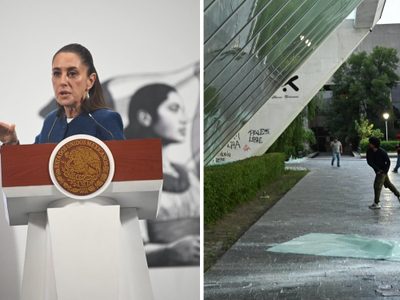 Son prácticas "fascistas e intolerantes": Sheinbaum condena destrozos en el MUAC y librería