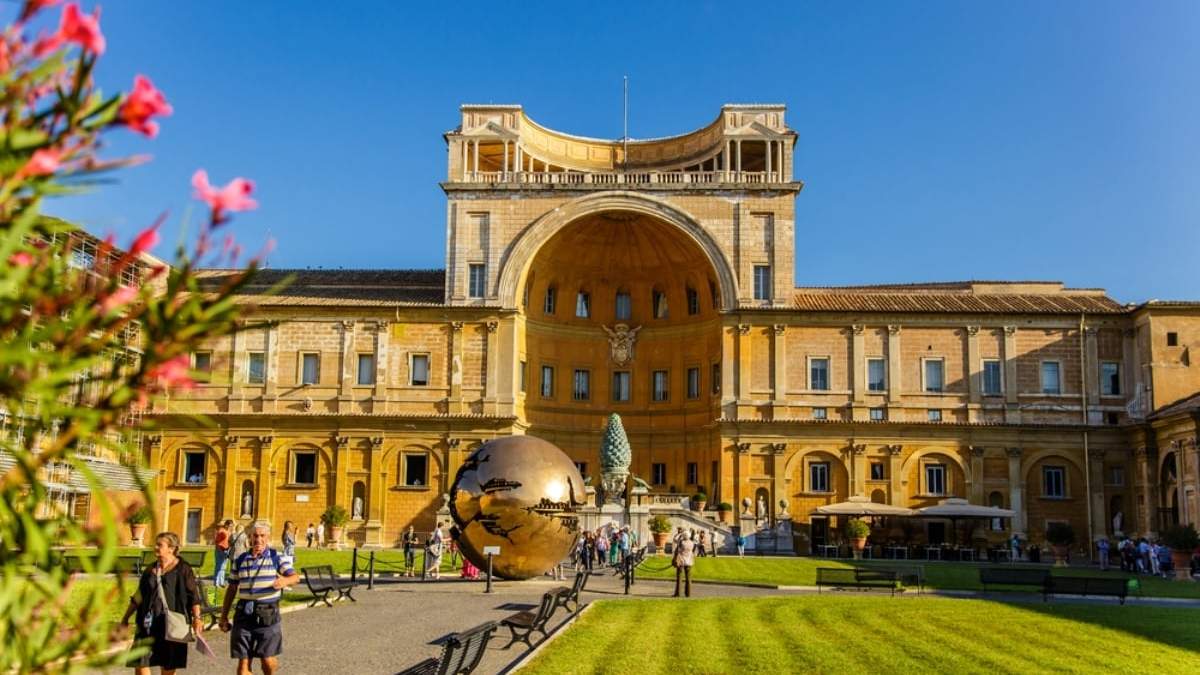 Vuelven los recorridos presenciales a los Museos del Vaticano. Fuente. (Instagram)
