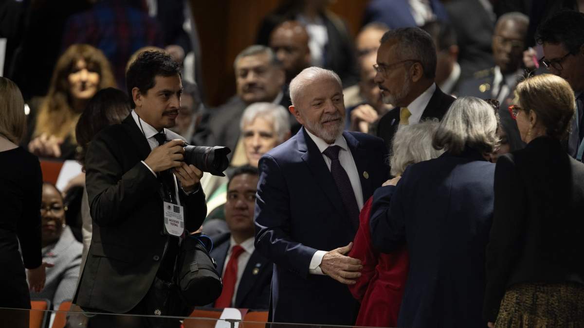 Lula, en la ceremonia de toma de posesión