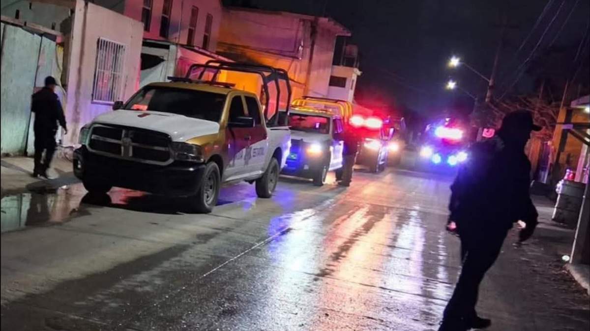 Operativos de la policía tras hechos de violencia registrados en Reynosa