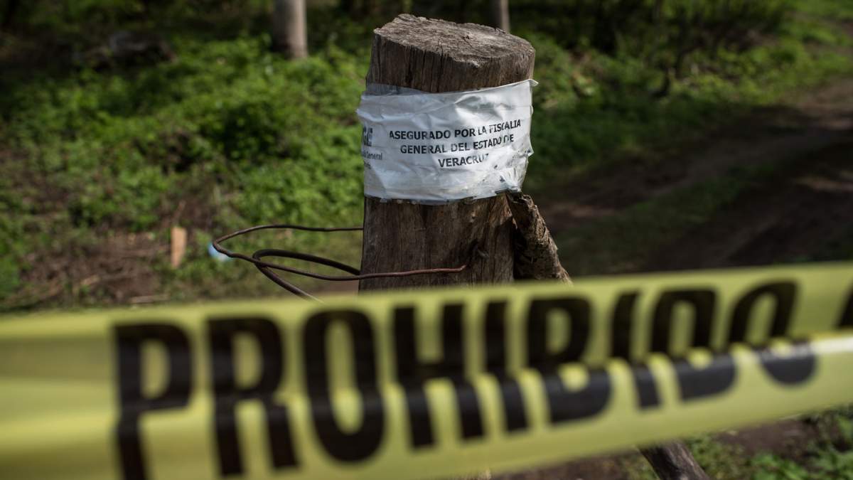 Zona prohibida por fosas clansestinas