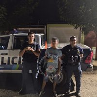 Un hombre se ahogaba con alimentos, no podía respirar y policías lo salvaron