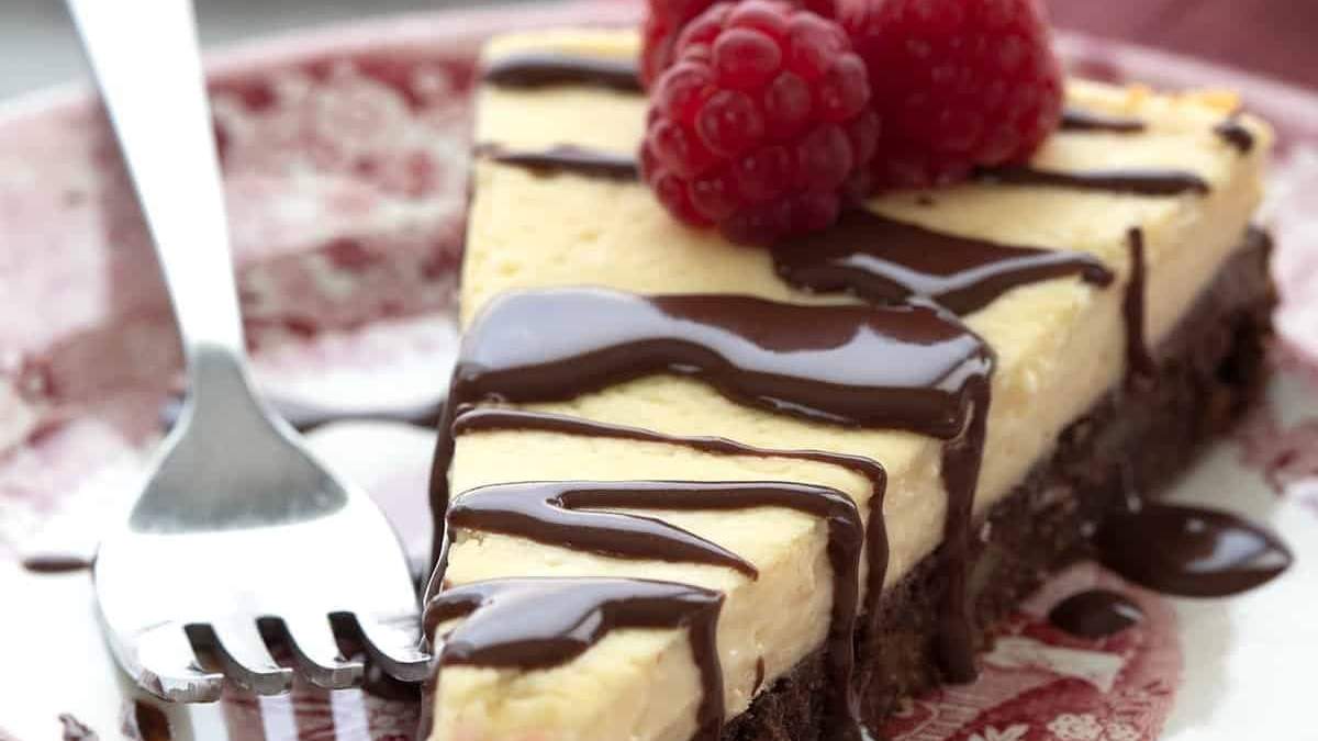 Brownie cheesecake. Fuente: (Instagram)