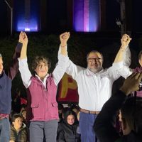 Delfina Gómez arranca campaña y asegura que los mexiquense "ya quieren el cambio"