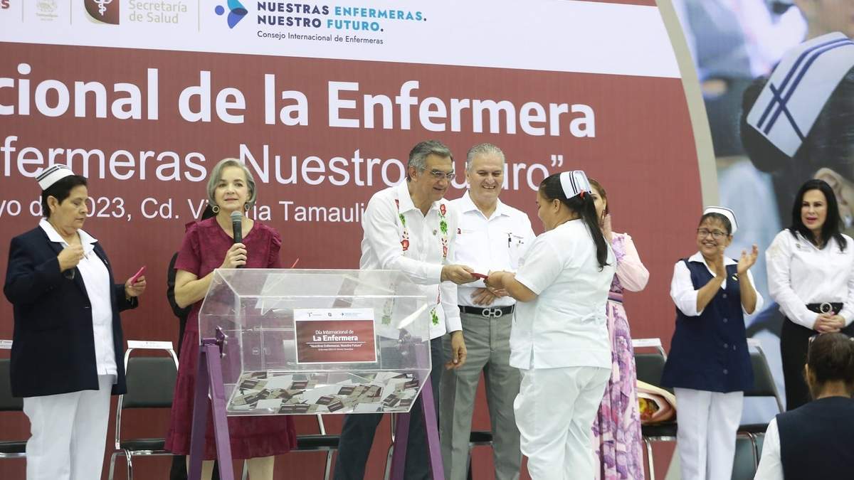 Crea gobernador Américo Villarreal Subsecretaría de Enfermería en Tamaulipas