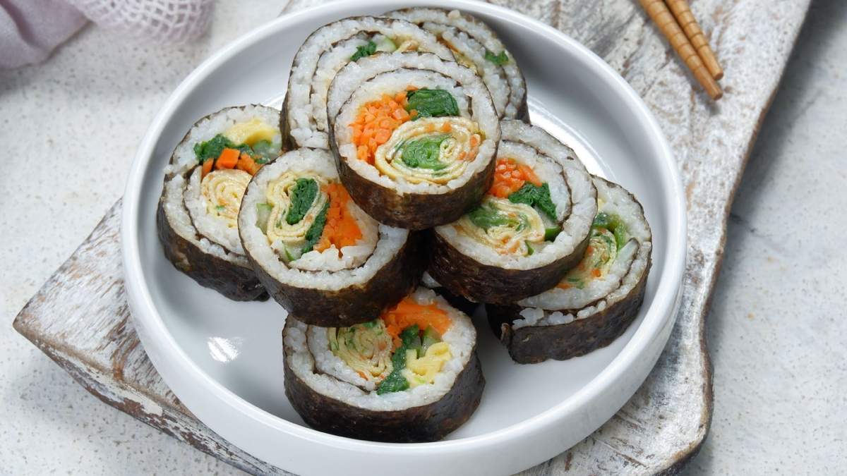 Kimbap. Fuente: (Instagram)