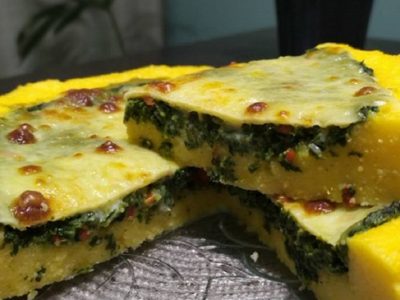 Tarta de polenta con acelga: preparala en pocos pasos para disfrutar de una comida rica y calentita