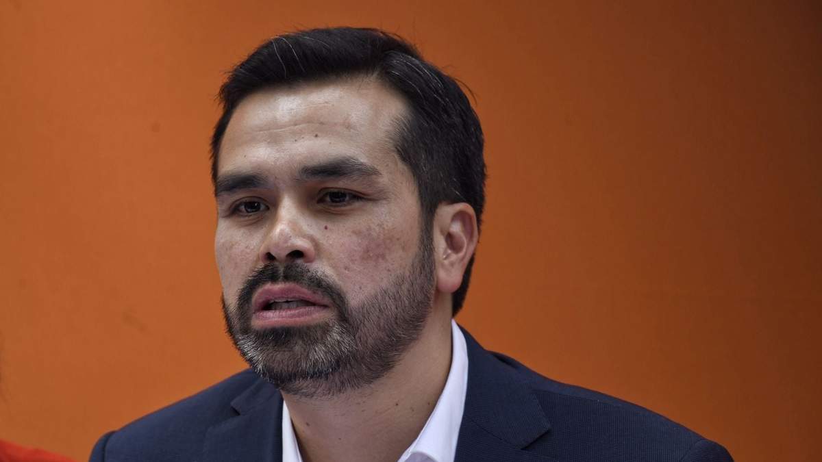 El candidato presidencial de MC, Jorge Álvarez Máynez