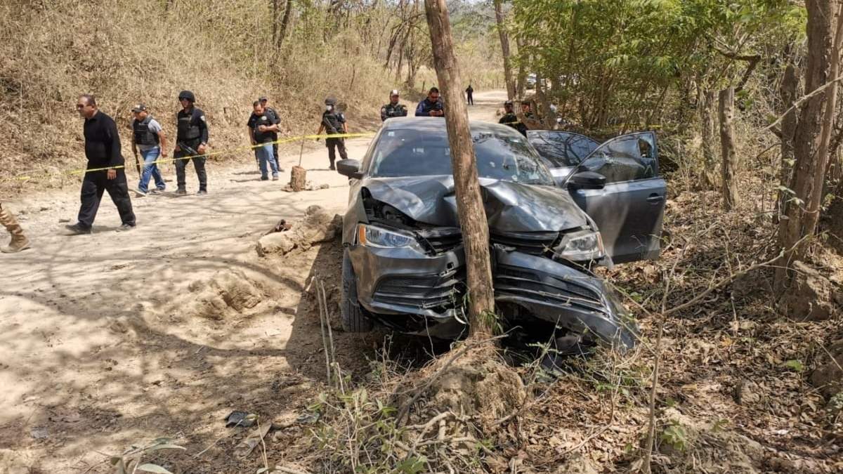 El vehículo en el que murieron dos personas