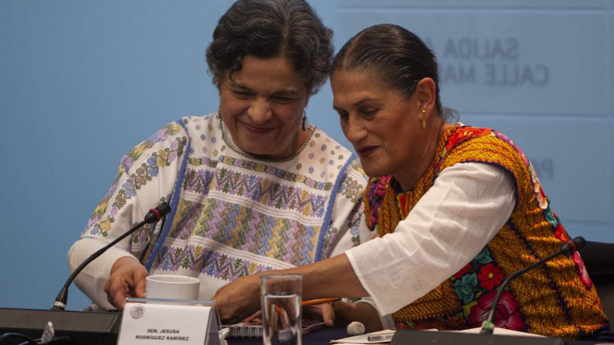 Beatriz Paredes y Jesusa Rodríguez