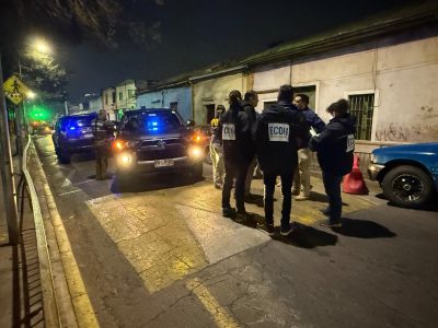 Un hombre es asesinado a tiros en el centro de Santiago de Chile