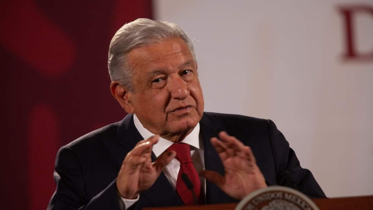 El presidente López Obrador