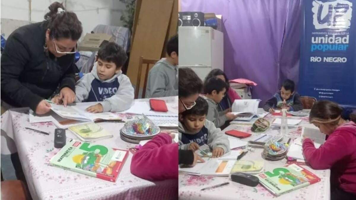 La escuela de formación está en Grecia 2426 del barrio Malvinas de Roca. Fuente: (Facebook)