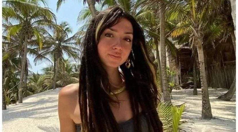 Shani Louk. Reconocida cuando la llevaban secuestrada en una camioneta