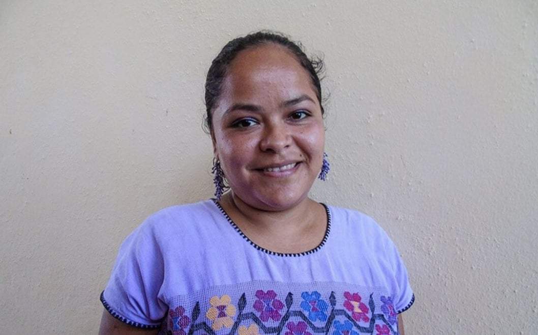 La activista Kenia Hernández