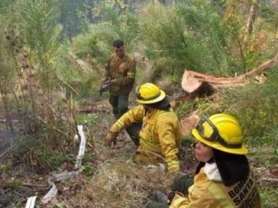 Hallaron con vida al brigadista desaparecido en Valle Magdalena luego de un operativo nocturno por aire y tierra