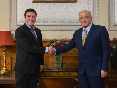 Samuel García presume el respaldo de AMLO para proyectos de NL: presa, tren suburbano, carreteras...
