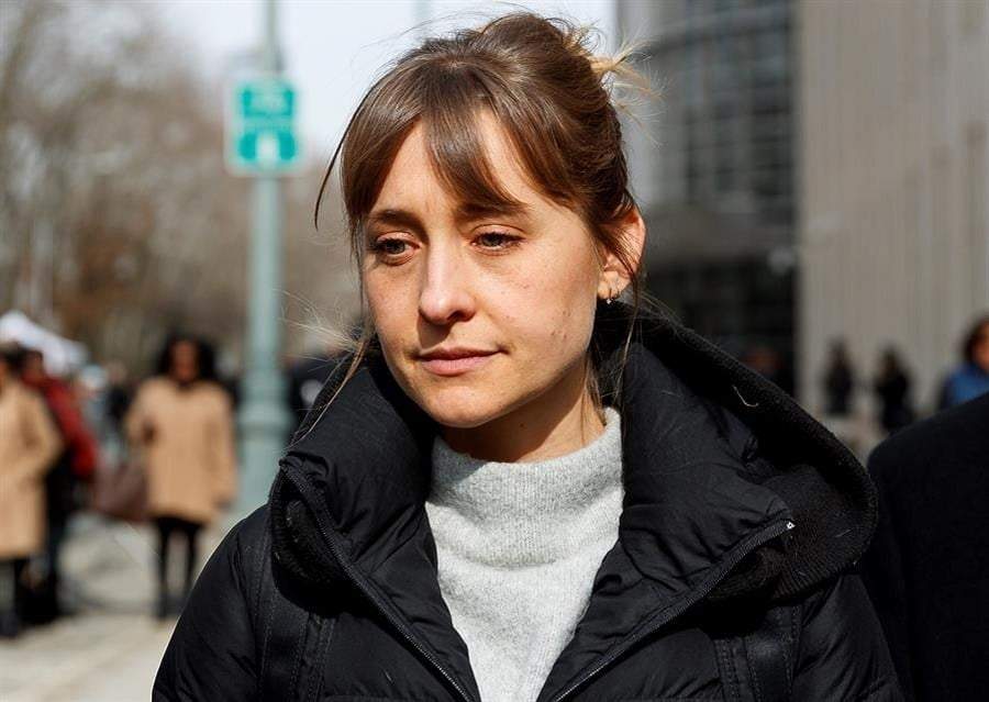 La actriz Allison Mack