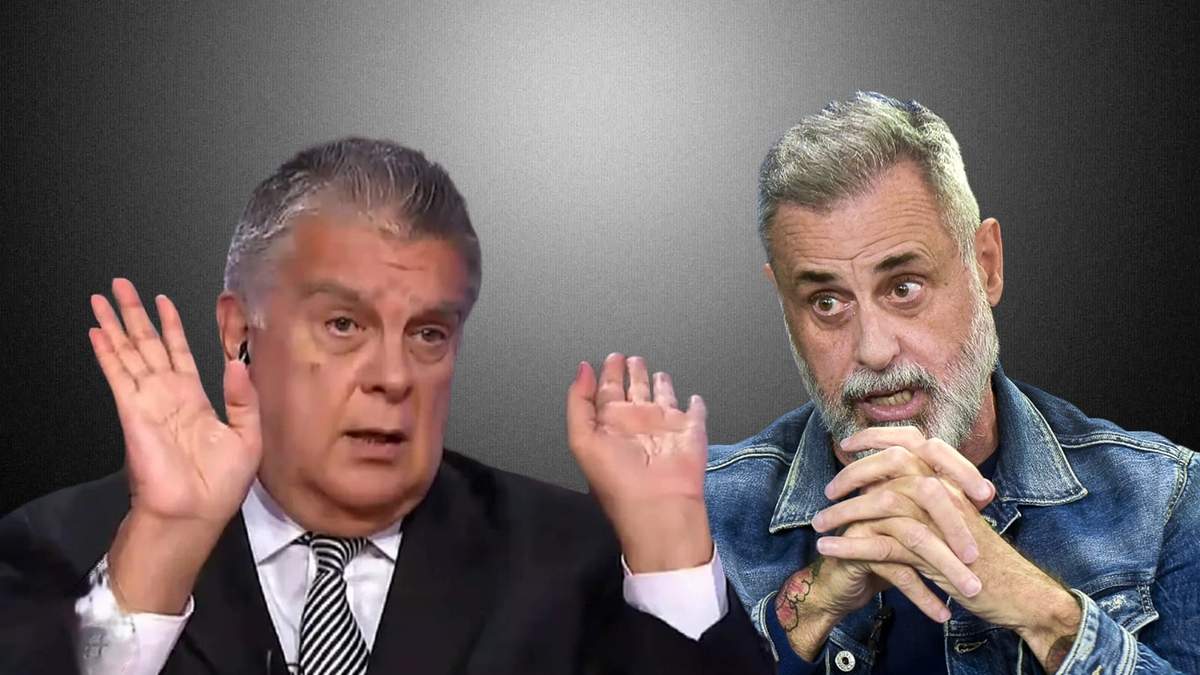 Luis Ventura vs Jorge Rial. Fuente: (Minuto Neuquén)