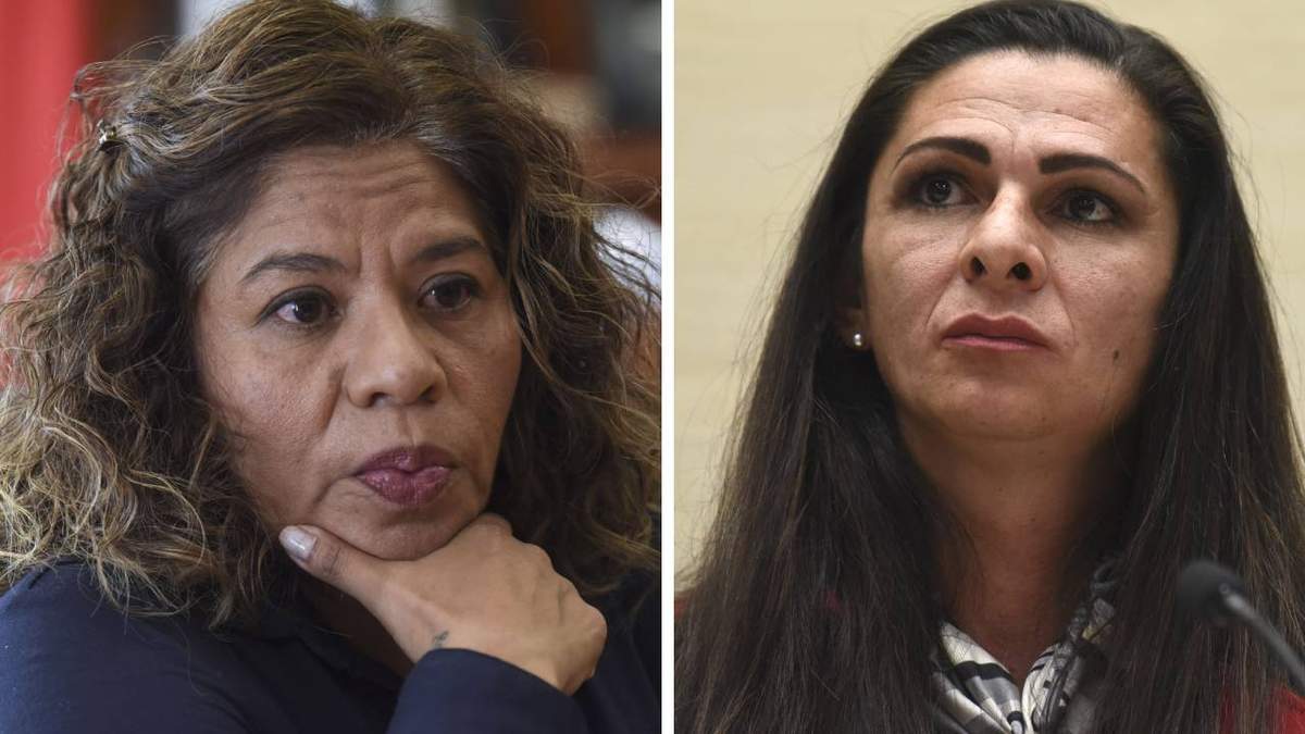 María José Alcalá y Ana Gabriela Guevraa. Pleito