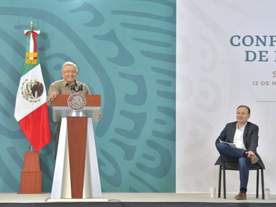 Desde Sonora, AMLO anuncia inversión para puertos y aduanas; da espaldarazo a Durazo